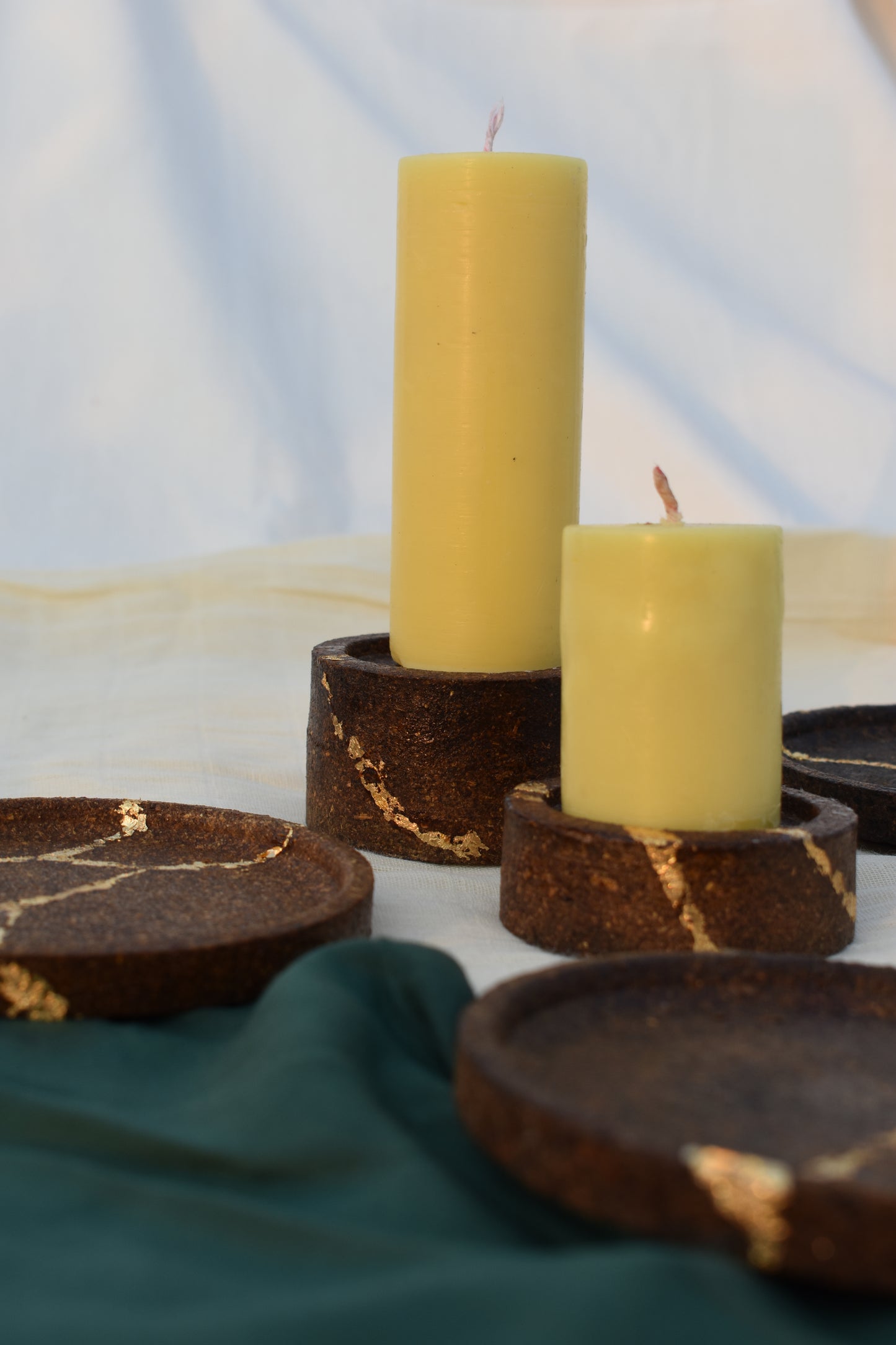 Natural Beeswax Candles